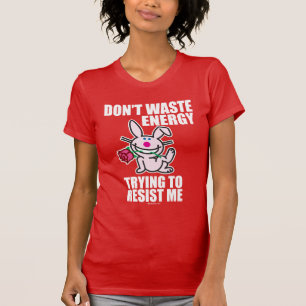 Verspil geen energie t-shirt