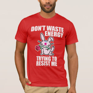Verspil geen energie t-shirt