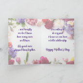 Verspilde jaren - Moederdag Bedankkaart (Binnen)