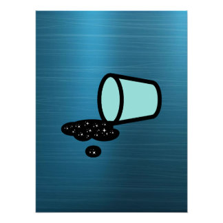 Verspilling van de Ruimte - Gemorste Oneindigheid Perfect Poster