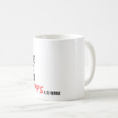 verspilt je tijd koffiemok (Voorkant rechts)