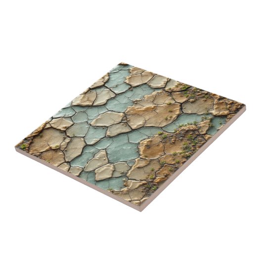 Versplinterde Sereniteit Tegeltje (Zijkant)