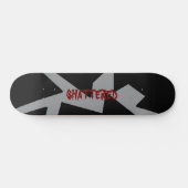 versplinterde skateboard plank (Horizontaal)