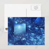 versplinterde spiegels briefkaart (Voorkant / Achterkant)