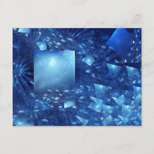 versplinterde spiegels briefkaart