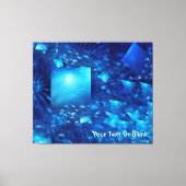 versplinterde spiegels canvas afdruk (Voorkant)