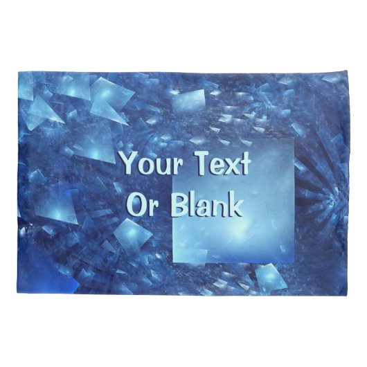 versplinterde spiegels kussensloop (Achterkant)