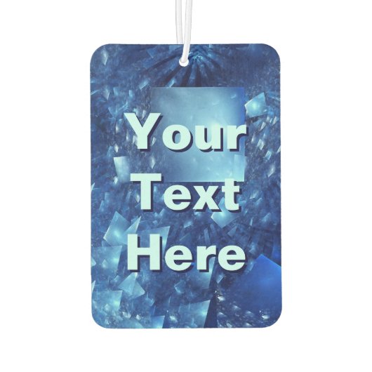 versplinterde spiegels luchtverfrisser (Achterkant)