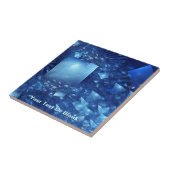 versplinterde spiegels tegeltje (Zijkant)