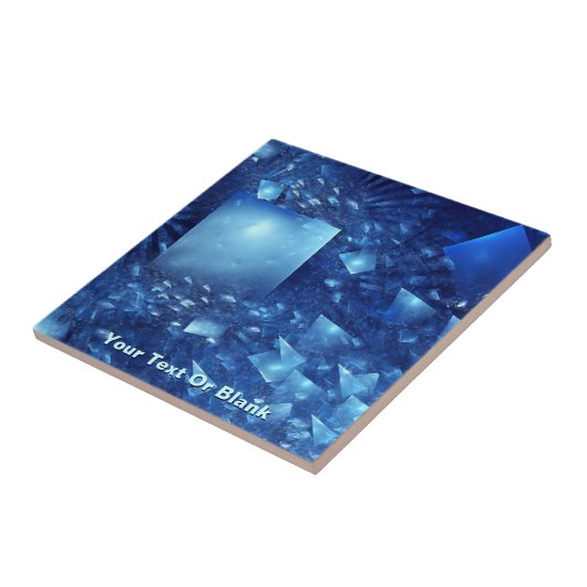 versplinterde spiegels tegeltje (Zijkant)