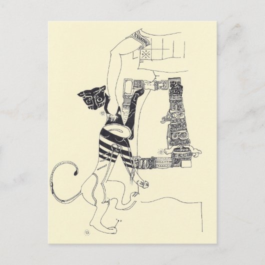 Versplintert d'Arts het Surrealistische Briefkaart (Voorkant)