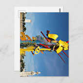 Verspreid aan Vrijwilligerswerk dat op een briefka Briefkaart (Voorkant / Achterkant)