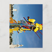 Verspreid aan Vrijwilligerswerk dat op een briefka Briefkaart (Voorkant)