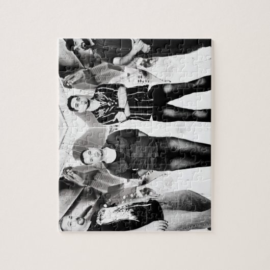 Verspreid beeldscherm 8x10 Photo Puzzle met tin Legpuzzel (Verticaal)