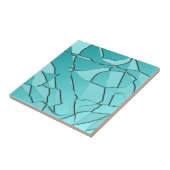 Verspreid Blauwgroen Tegeltje (Zijkant)