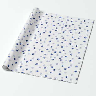 Verspreid bosbessen patroon cadeaupapier