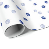 Verspreid bosbessen patroon cadeaupapier (Rol Hoek)