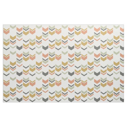 Verspreid Chevron Modern Geometric Pattern Stof (Fat Quarter)
