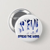 Verspreid Christelijk Word Ronde Button 5,7 Cm (Voorkant /achterkant)