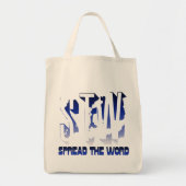 Verspreid Christelijk Word Tote Bag (Voorkant)