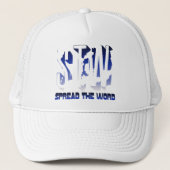 Verspreid Christelijk Word Trucker Pet (Voorkant)