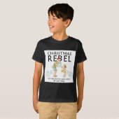 Verspreid de kerstrebellengeest! t-shirt (Voorkant volledig)
