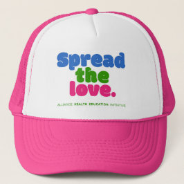 Verspreid de liefde AHEI Trucker Hoed Pet