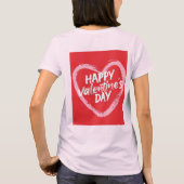 Verspreid de Liefde deze Valentijnsdag T-shirt (Achterkant)