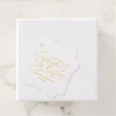 Verspreid de Liefde Elegante Bruiloft Bedankjes Labels (Met doos)