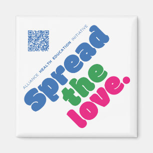Verspreid de liefde kleine magneet