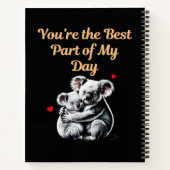 Verspreid de liefde🐨💖 notitieboek (Achterkant)