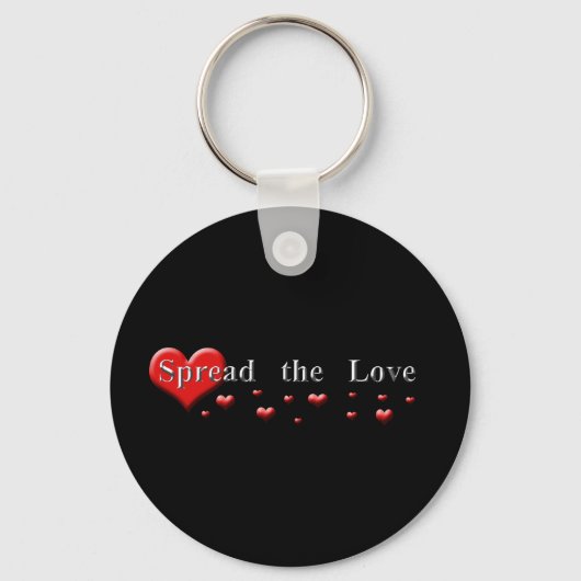 Verspreid de liefde sleutelhanger (Voorkant)