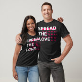 Verspreid de liefde t-shirt (Unisex)