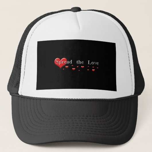 Verspreid de liefde trucker pet (Voorkant)