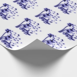 Verspreid de liefdesduivels en de libellen cadeaupapier