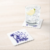 Verspreid de liefdesduivels en de libellen kartonnen onderzetters (Insitu)