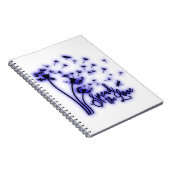 Verspreid de liefdesduivels en de libellen notitieboek (Rechterzijde)