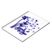 Verspreid de liefdesduivels en de libellen notitieboek (Linkerzijde)