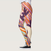 Verspreid de liefdesgesmolten kleuren positieve ci leggings (Links)