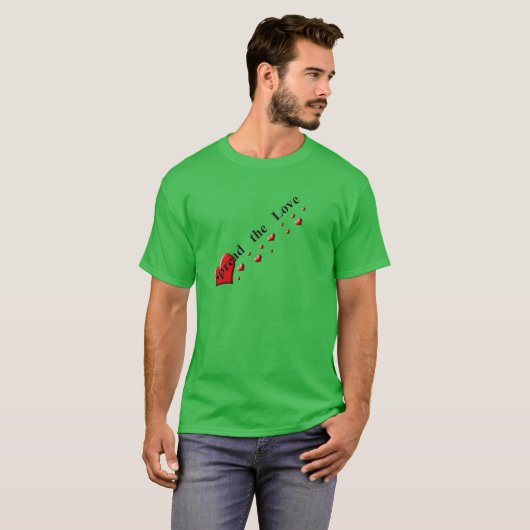 Verspreid de Love Green Events T-shirt (Voorkant volledig)