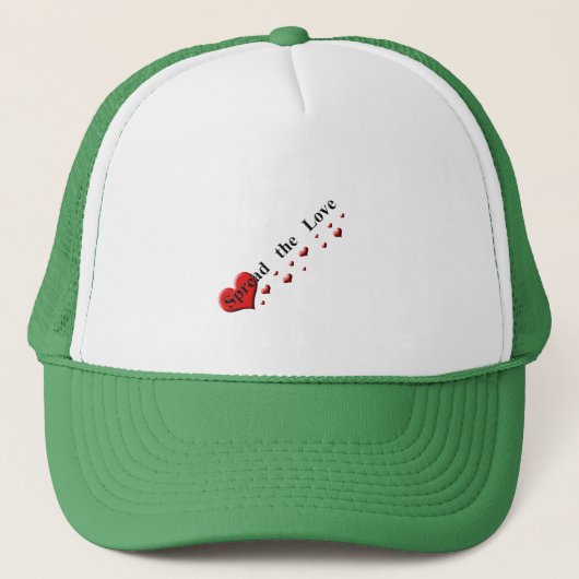 Verspreid de Love Green Events Trucker Pet (Voorkant)