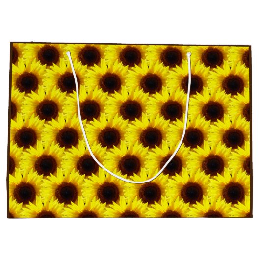 Verspreid de Shunshine Zonnebloem Groot Cadeauzakje (Achterkant)