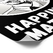 Verspreid de typografie van Joy Happiness met Vect Poster (Hoek)