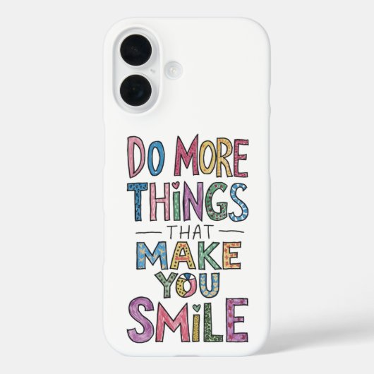 Verspreid de vreugde: doe meer van wat je doet gli Case-Mate iPhone case (Achterkant)