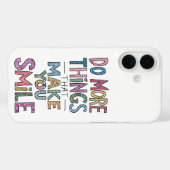 Verspreid de vreugde: doe meer van wat je doet gli Case-Mate iPhone case (Achterkant (horizontaal))