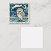 Verspreid de zonneschijn: Verzend Smiles met Uil R Notitiekaartje (Voorkant / Achterkant)