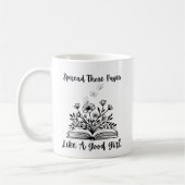 Verspreid die pagina's als een goed meisje, smut l koffiemok (Links)