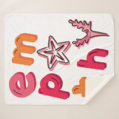 Verspreid empathie voor de Oceanen Sherpa Deken (Voorkant (horizontaal))