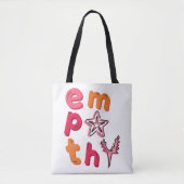 Verspreid empathie voor de Oceanen Tote Bag (Voorkant)