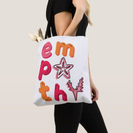 Verspreid empathie voor de Oceanen Tote Bag